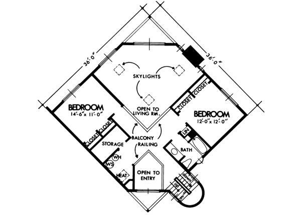 Upper/Second Floor Plan:15-651