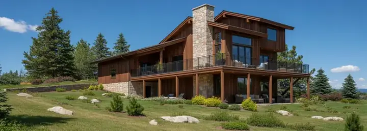 Contemporary house plans 15-652 - front exterior, 1,908 sq ft, 3 bed, 2 bath house plans | Monster House Plans