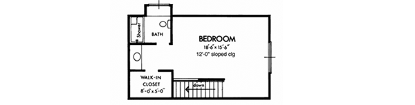 Upper/Second Floor Plan: 15-652
