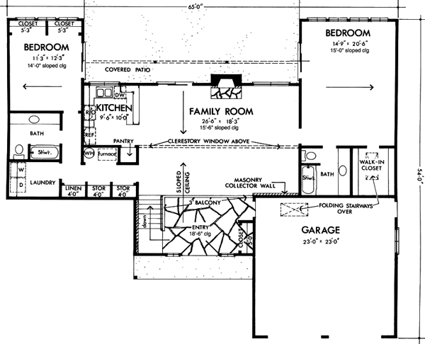 Main Floor Plan: 15-653