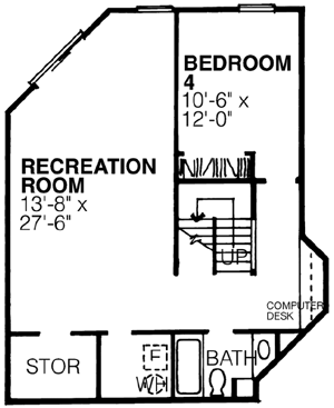 Lower Floor Plan: 15-654