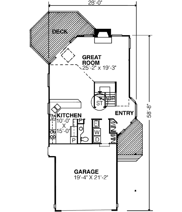 Main Floor Plan: 15-654