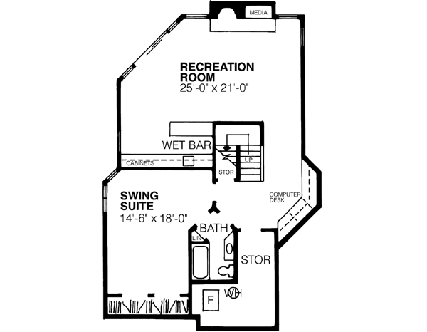 Lower Floor Plan: 15-655