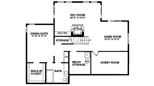Lower Floor Plan: 15-656