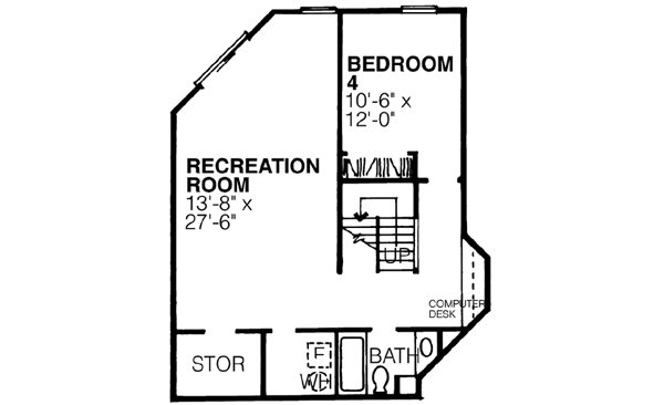 Lower Floor Plan: 15-657