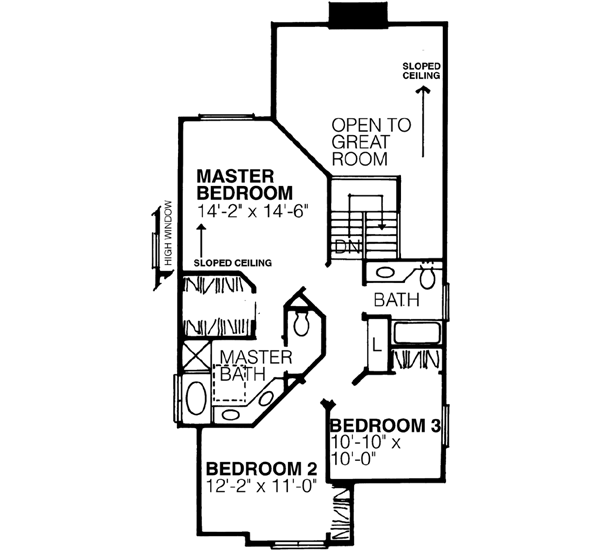 Upper/Second Floor Plan: 15-657