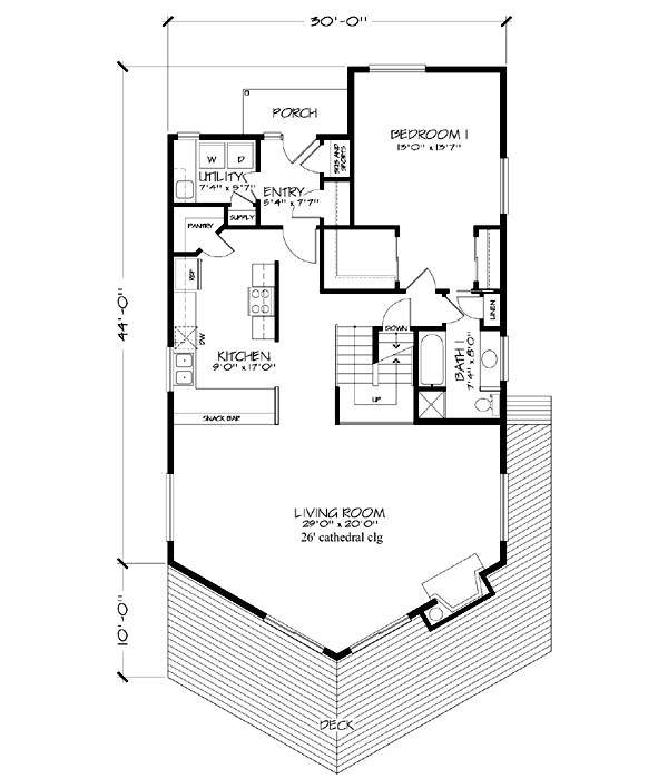 Main Floor Plan: 15-660