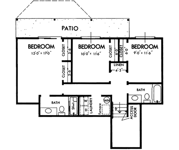Lower Floor Plan: 15-664