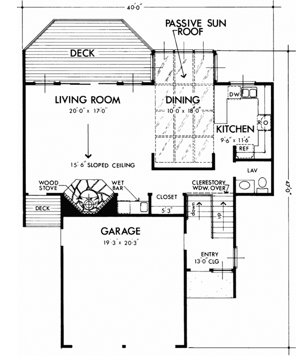 Main Floor Plan: 15-664
