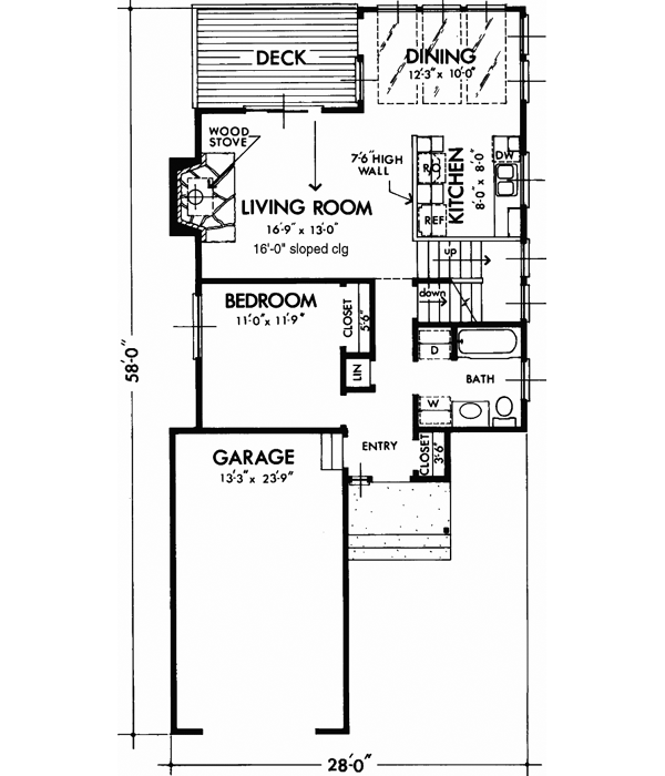 Main Floor Plan: 15-665
