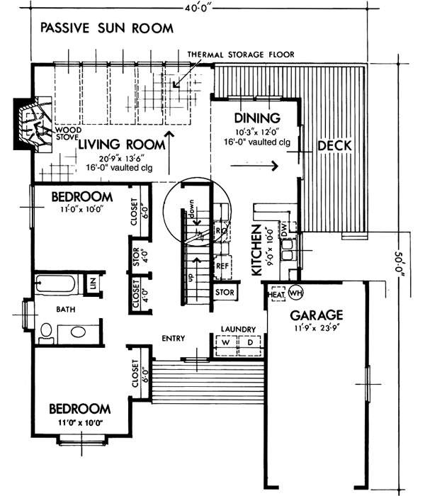 Main Floor Plan: 15-666