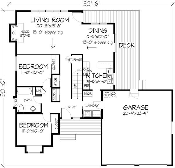 Main Floor Plan: 15-667