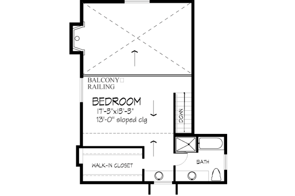 Upper/Second Floor Plan: 15-667