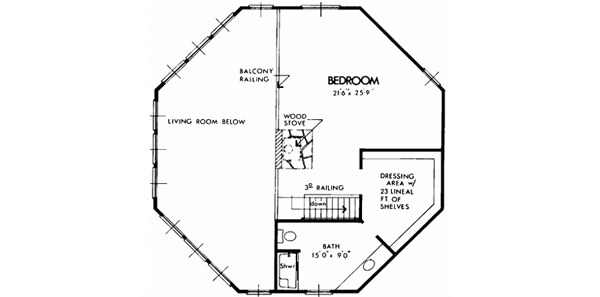 Upper/Second Floor Plan:15-668