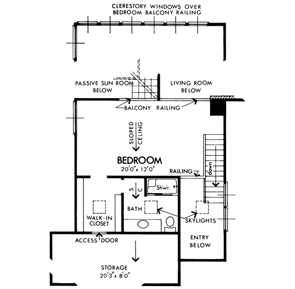 Upper/Second Floor Plan: 15-669