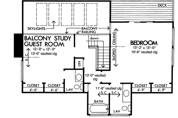 Upper/Second Floor Plan: 15-672