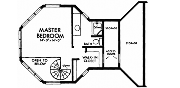 Upper/Second Floor Plan:15-673