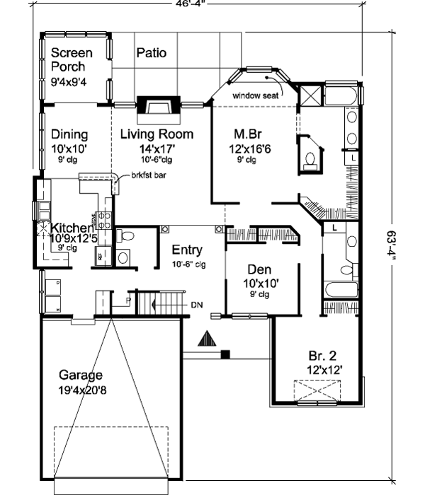 Main Floor Plan: 15-675