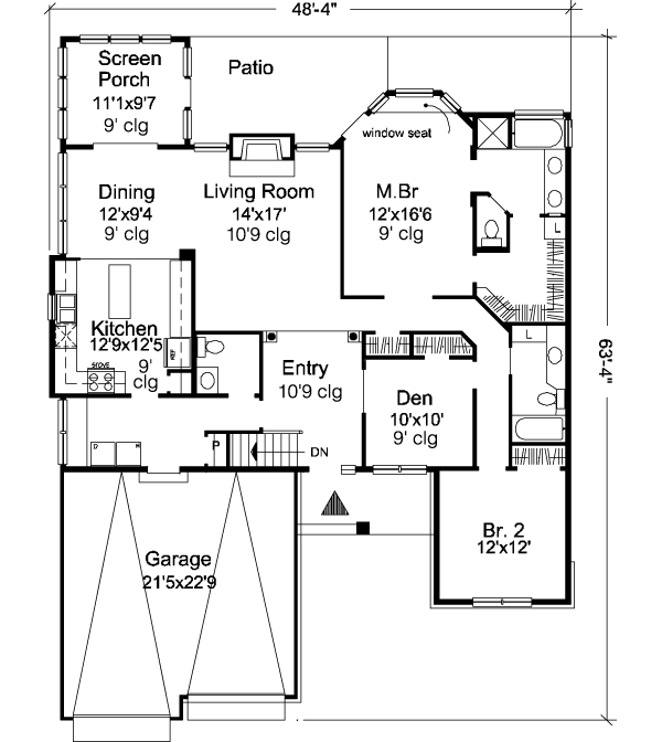 Main Floor Plan: 15-676