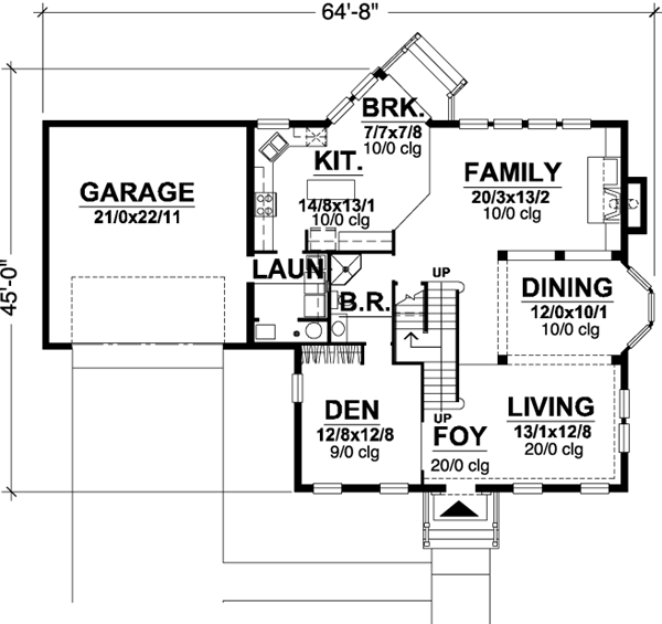 Main Floor Plan: 15-679