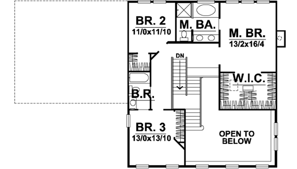 Upper/Second Floor Plan: 15-679