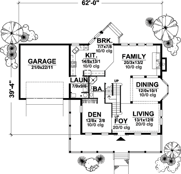 Main Floor Plan: 15-680