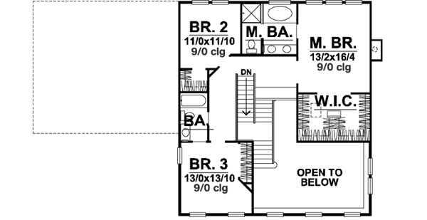 Upper/Second Floor Plan: 15-680