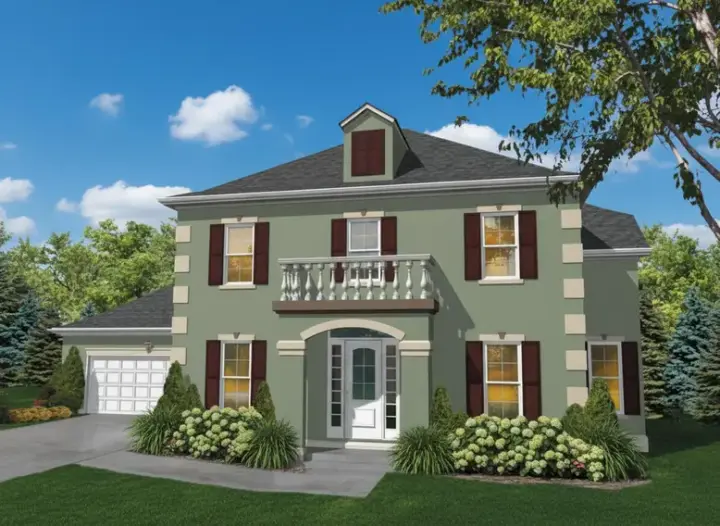 Southern house plans 15-681 - front exterior, 2,701 sq ft, 4 bed, 3 bath house plans | Monster House Plans