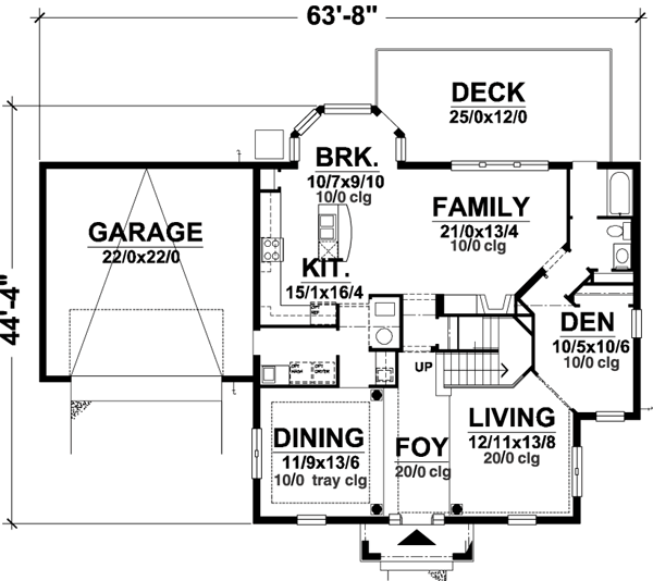 Main Floor Plan: 15-681