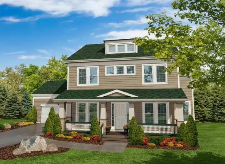 Southern Colonial house plans 15-682 - front exterior, 2,701 sq ft, 4 bed, 3 bath house plans | Monster House Plans