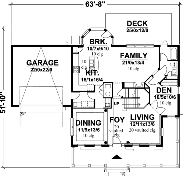 Main Floor Plan: 15-683