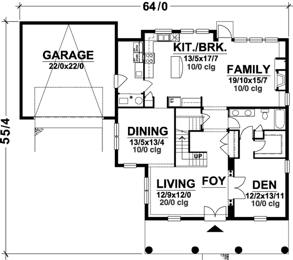 Main Floor Plan: 15-684
