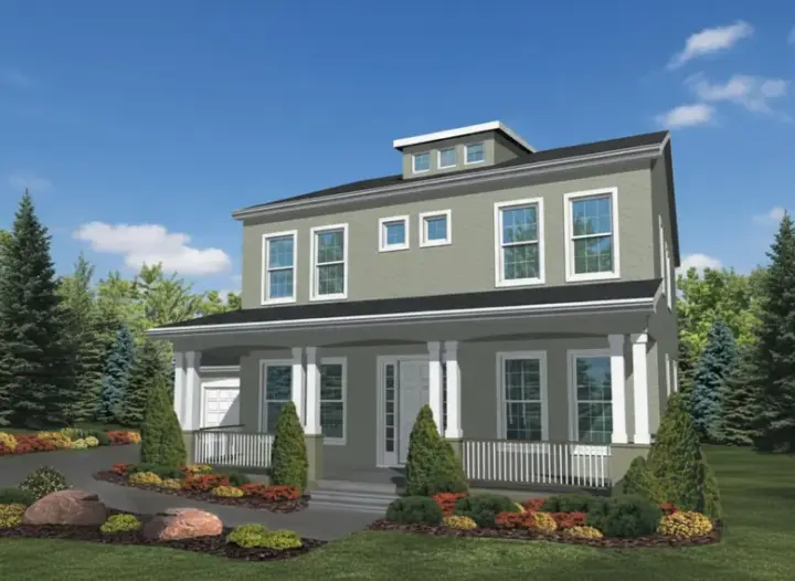 Southern Colonial house plans 15-685 - front exterior, 3,079 sq ft, 5 bed, 3 bath house plans | Monster House Plans