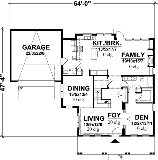 Main Floor Plan: 15-685