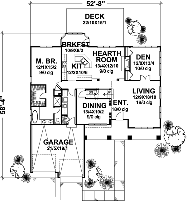 Main Floor Plan: 15-689