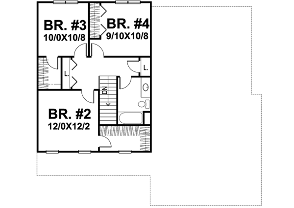 Upper/Second Floor Plan: 15-690