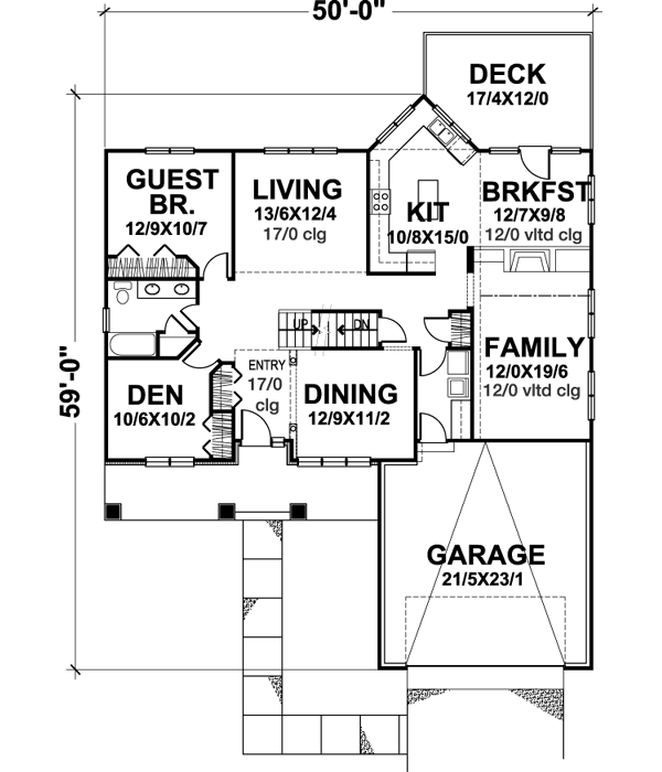 Main Floor Plan: 15-691