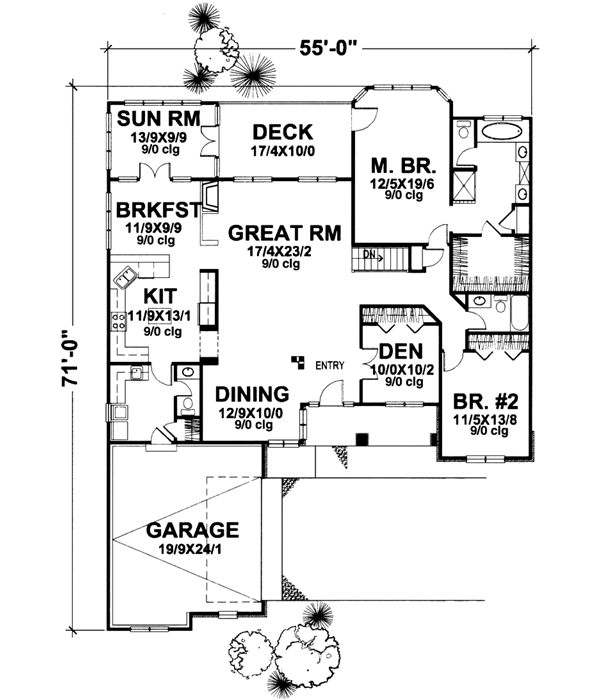 Main Floor Plan: 15-692