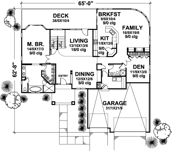Main Floor Plan: 15-693