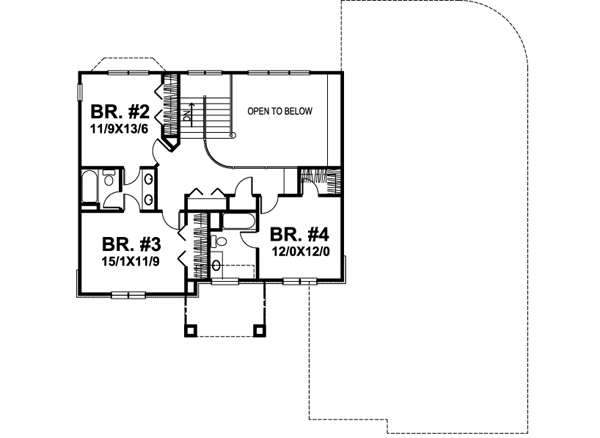 Upper/Second Floor Plan: 15-693