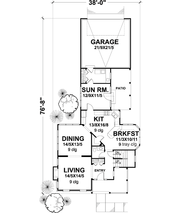 Main Floor Plan: 15-698