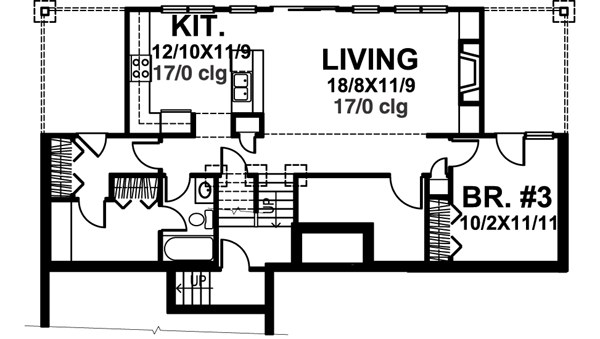 Lower Floor Plan:15-700