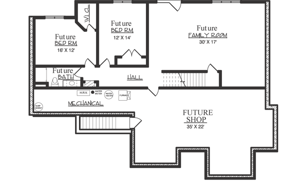Lower Floor Plan: 15-707
