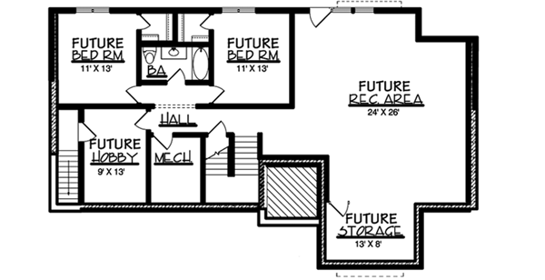Lower Floor Plan: 15-714
