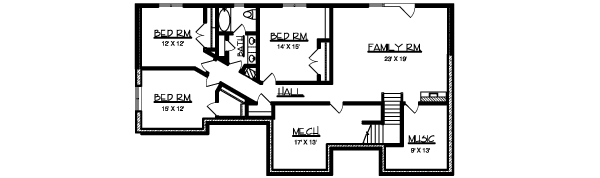 Lower Floor Plan: 15-715
