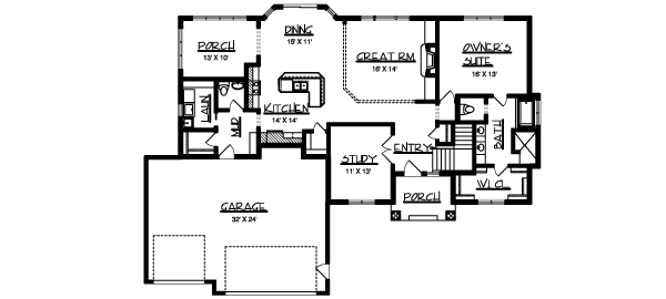 Main Floor Plan: 15-715