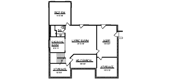 Lower Floor Plan:15-716