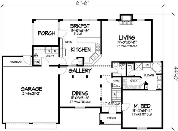 Main Floor Plan: 15-723