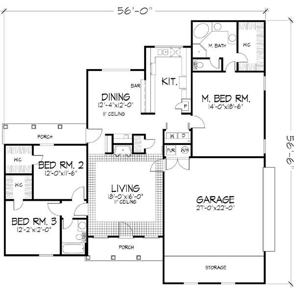 Main Floor Plan: 15-724
