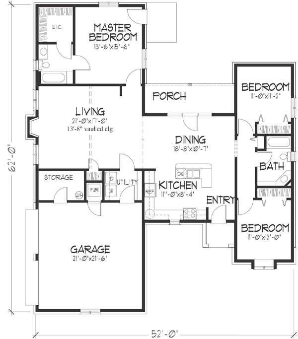 Main Floor Plan: 15-725
